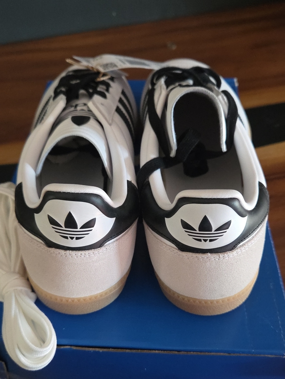 Adidas Samba JP White/Black Men's Sneaker Size 12 New With Tags & Box - Picture 6 of 8